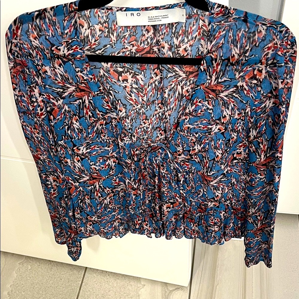 IRO Multicolor Floral Blouse